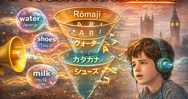 英語を「そのままの音」で聞けない理由　002