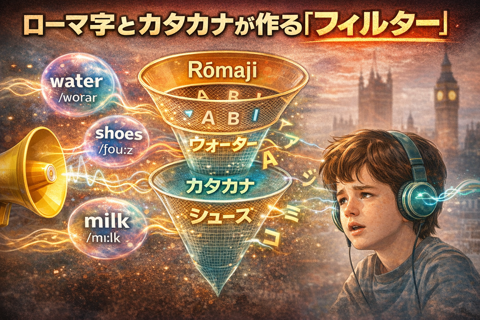 英語を「そのままの音」で聞けない理由　001